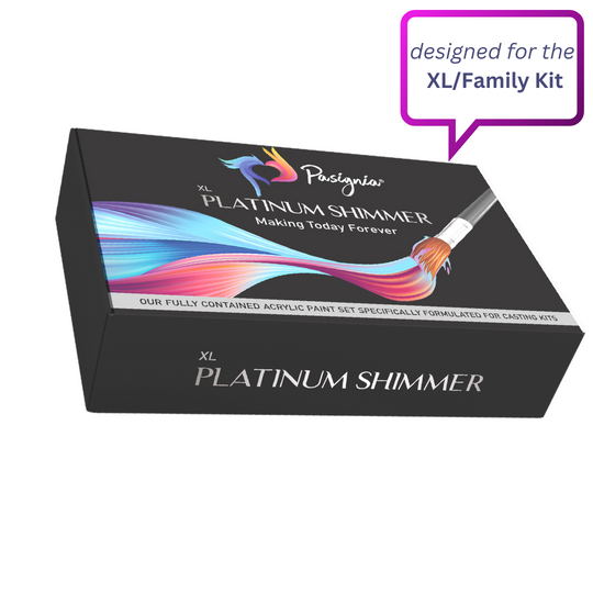 Platinum Shimmer Paint Set for XL/Family Kit